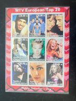 2001 MTV Top 20 Madonna Türkmenistan Block **  (A190)