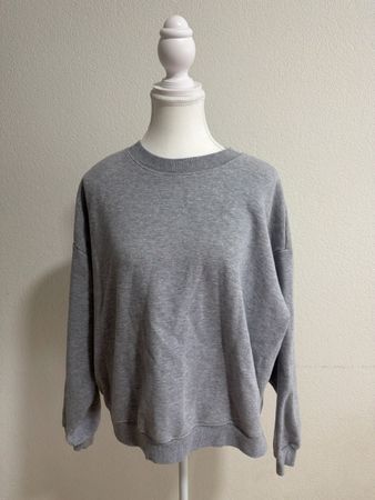SKIMS Oversize Sweatshirt Grau – Grösse XL