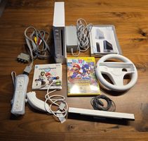 Nintendo Wii komplett mit Mario Kart, wie neu!