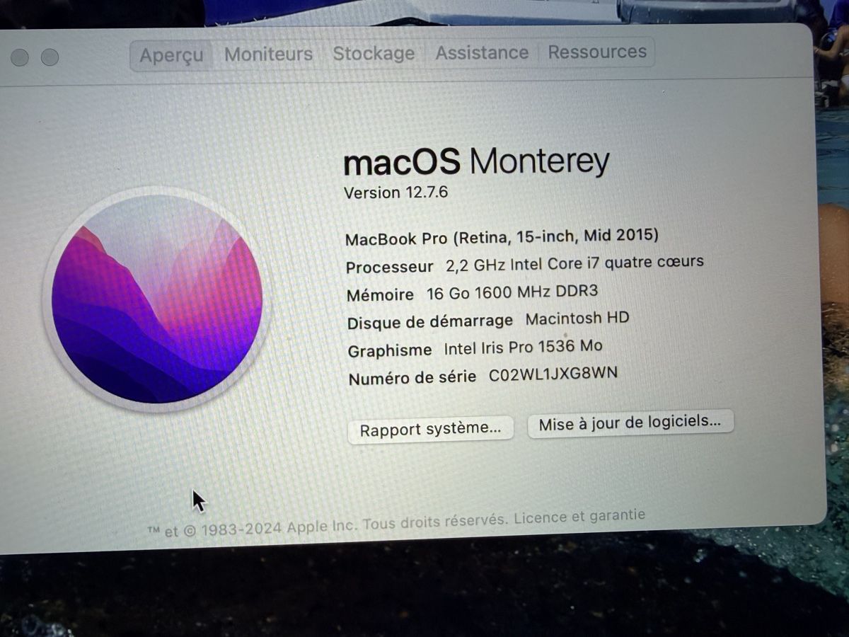 Apple Notebooks: Mac book Pro 2015 – Gebraucht aus Chêne-Bougeries von Miia 1