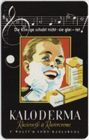 2. Schwarzkopf Telefonkarte im offiziellen Folder