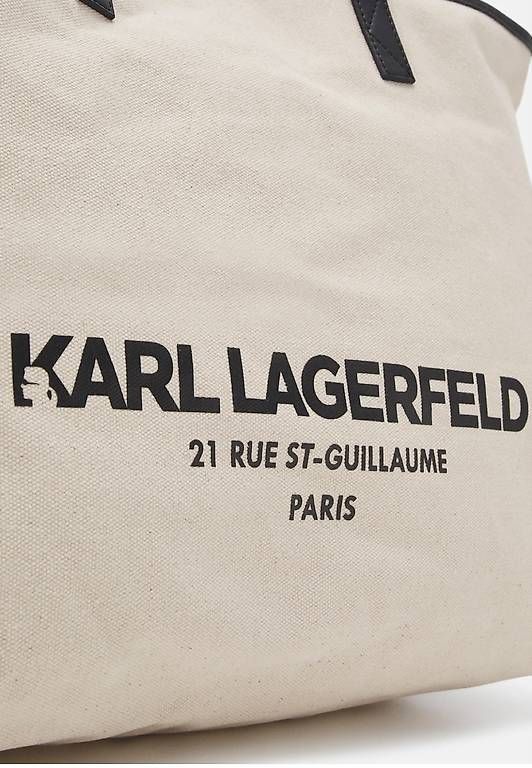 Karl Lagerfeld Taschen: Karl Lagerfeld Canvas Shopping Bag – Gebraucht aus Herisau von bru_vm5j 4