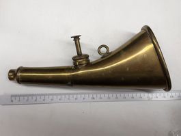 Antikes 2-Klang Horn (vergleichbar mit Martinshorn) SBB Post