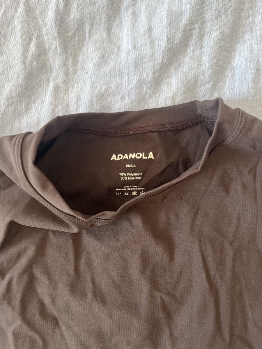 T-shirt: Adanola Langarmshirt braun Groesse S – Nuovo (secondo la descrizione) da Spiez venduto da sophiiiiemariie4 3