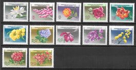 El Salvador Serie 8876 - 898 Blumen * 6.1.1965