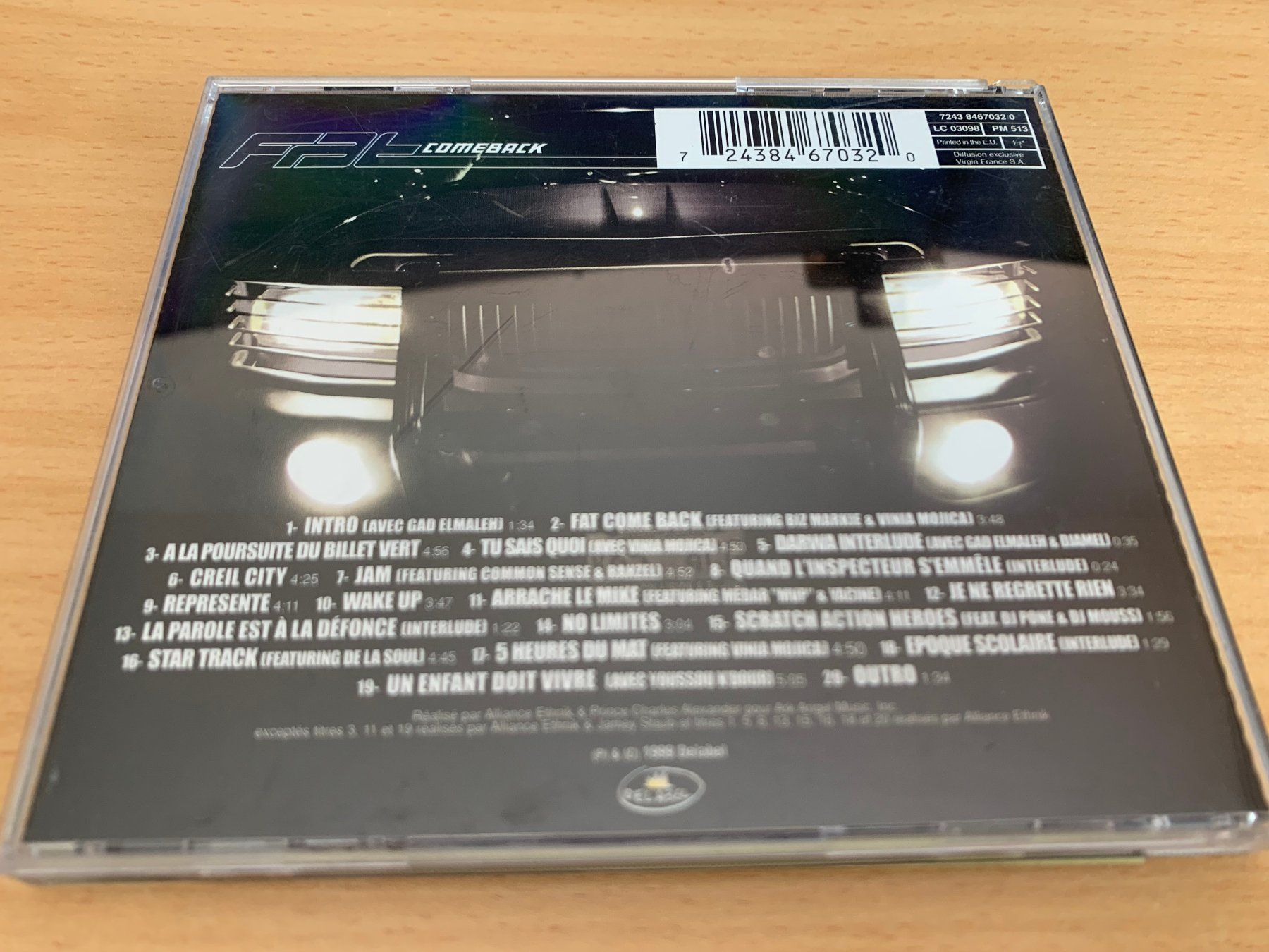 CD: Alliance Ethnik – Fat Comeback – Usato da Rikon im Tösstal venduto da Alpenmutz 1