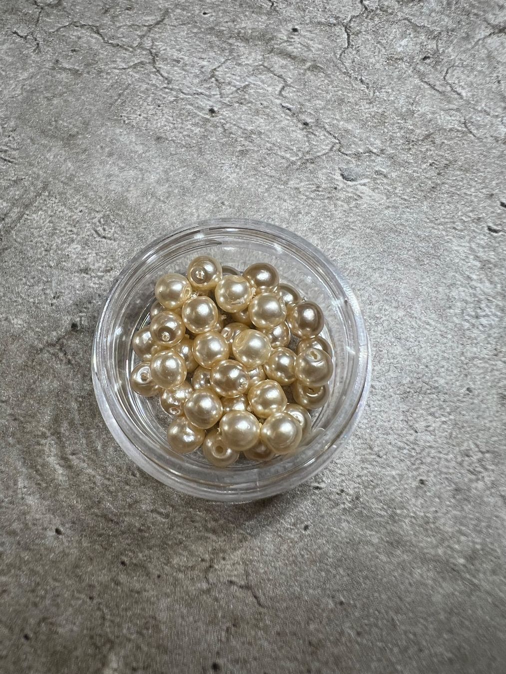 Perle (finte): Renaissance Glaswachsperlen - 4 mm (neu) – Nuovo e nell'imballaggio originale da Stein AG venduto da Anastasia_Asya