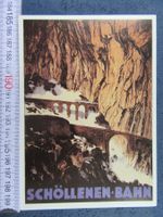 SCHÖLLENEN-BAHN 1913 REPRO AK URI