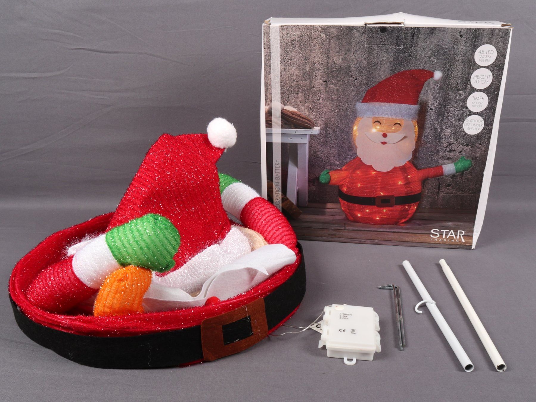 Tutte le decorazioni: STARTRADING Weihnachtsmann Tecidy Decoration – Nuovo (secondo la descrizione) da Steinen venduto da Restwert_Steinen