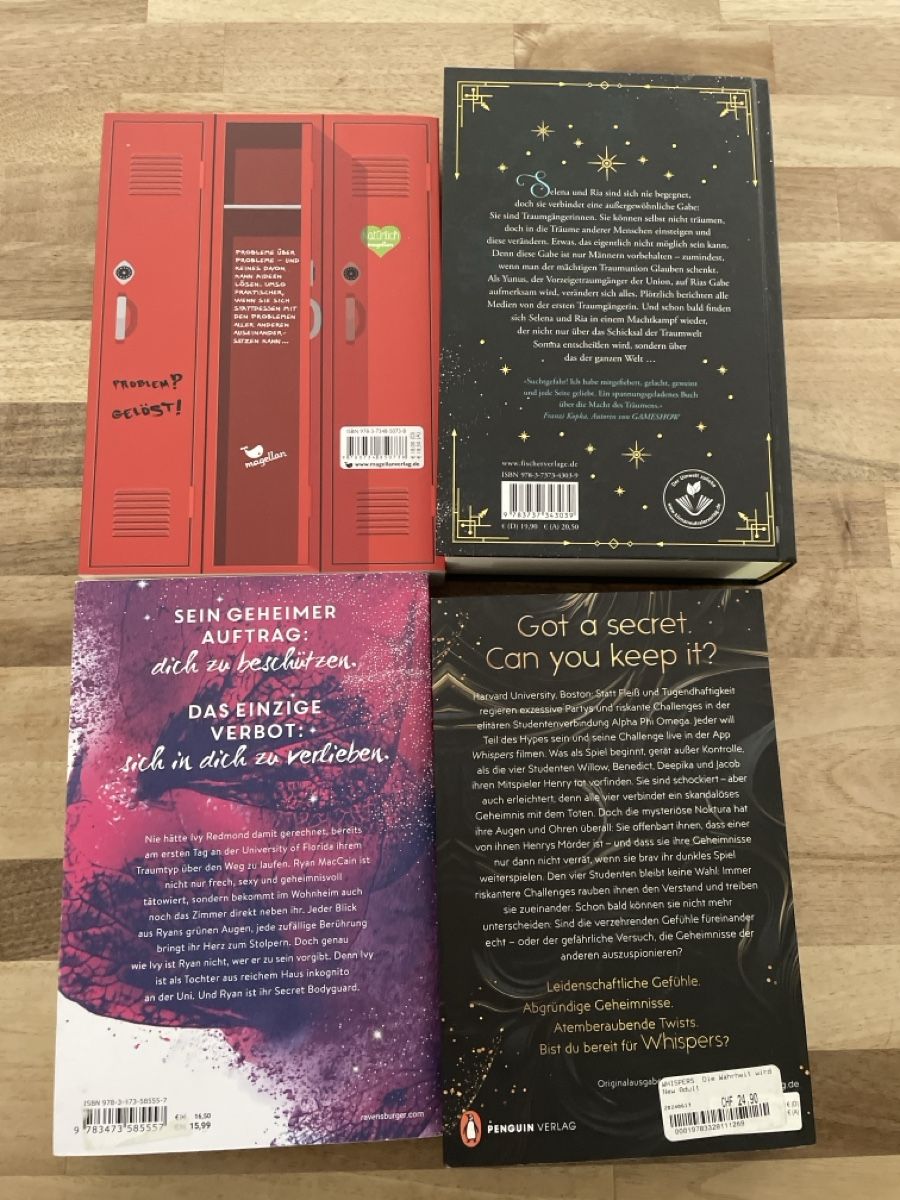 Libri: Jugendbücher 4er Set Young adults – Usato da Erlinsbach venduto da Clodot 1