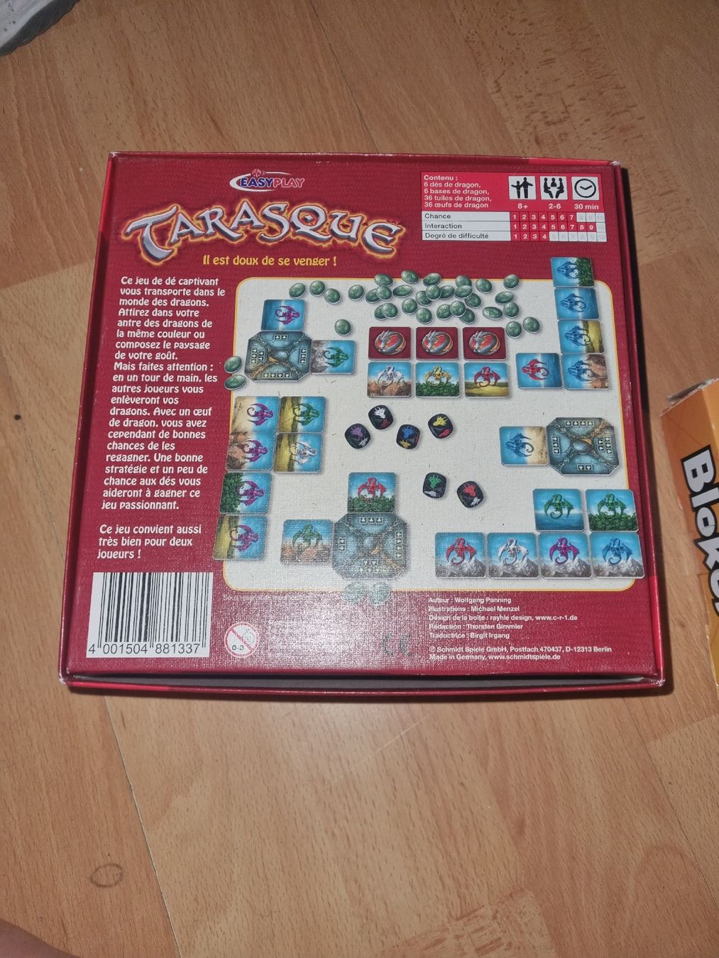 Giochi: Jeu de société Tarasque, schmidt – Usato da Fribourg venduto da jarmilka 1