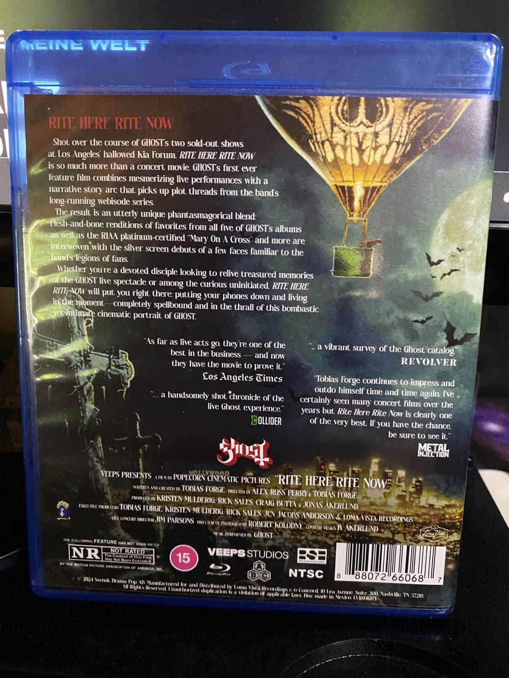 Tutti i DVDs: Ghost - Hardrock Film – Nuovo (secondo la descrizione) da Basel venduto da VinylLover68 1