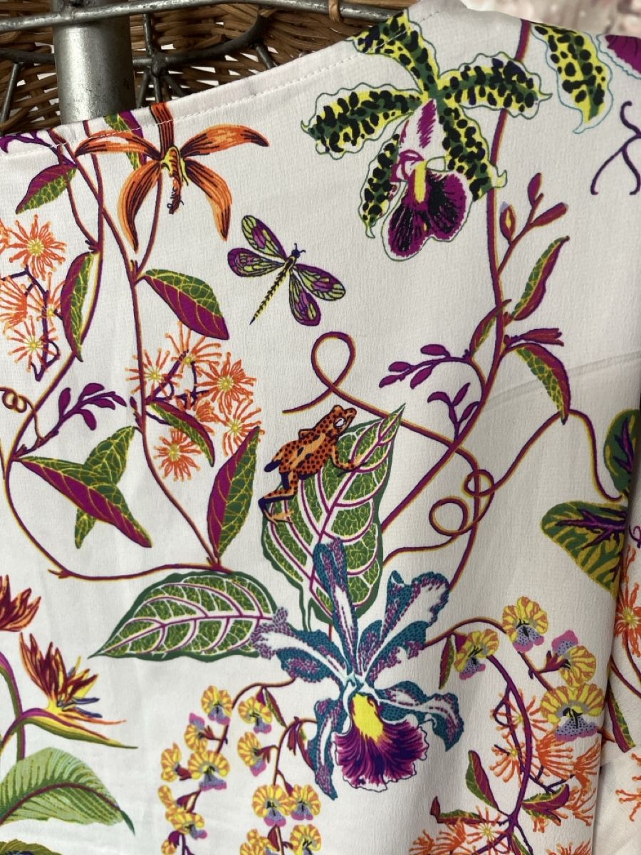 H&M Camicette: Bluse mit floralem Muster, H&M, 42/44 – Usato da Solothurn venduto da Bobesch08 5