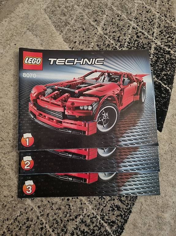 Kit di costruzioni: Lego Technic 8070 auto rossa sportiva – Usato da Aldesago venduto da Simone_400 4