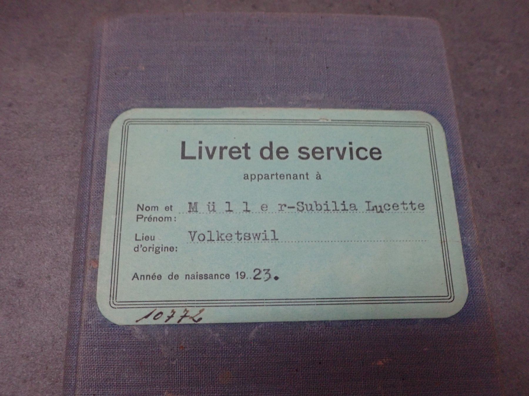 Medaglie: Lot de documents, plaque identité, médaille, livrets, ... – Usato da Onex venduto da mac_w8c2 1