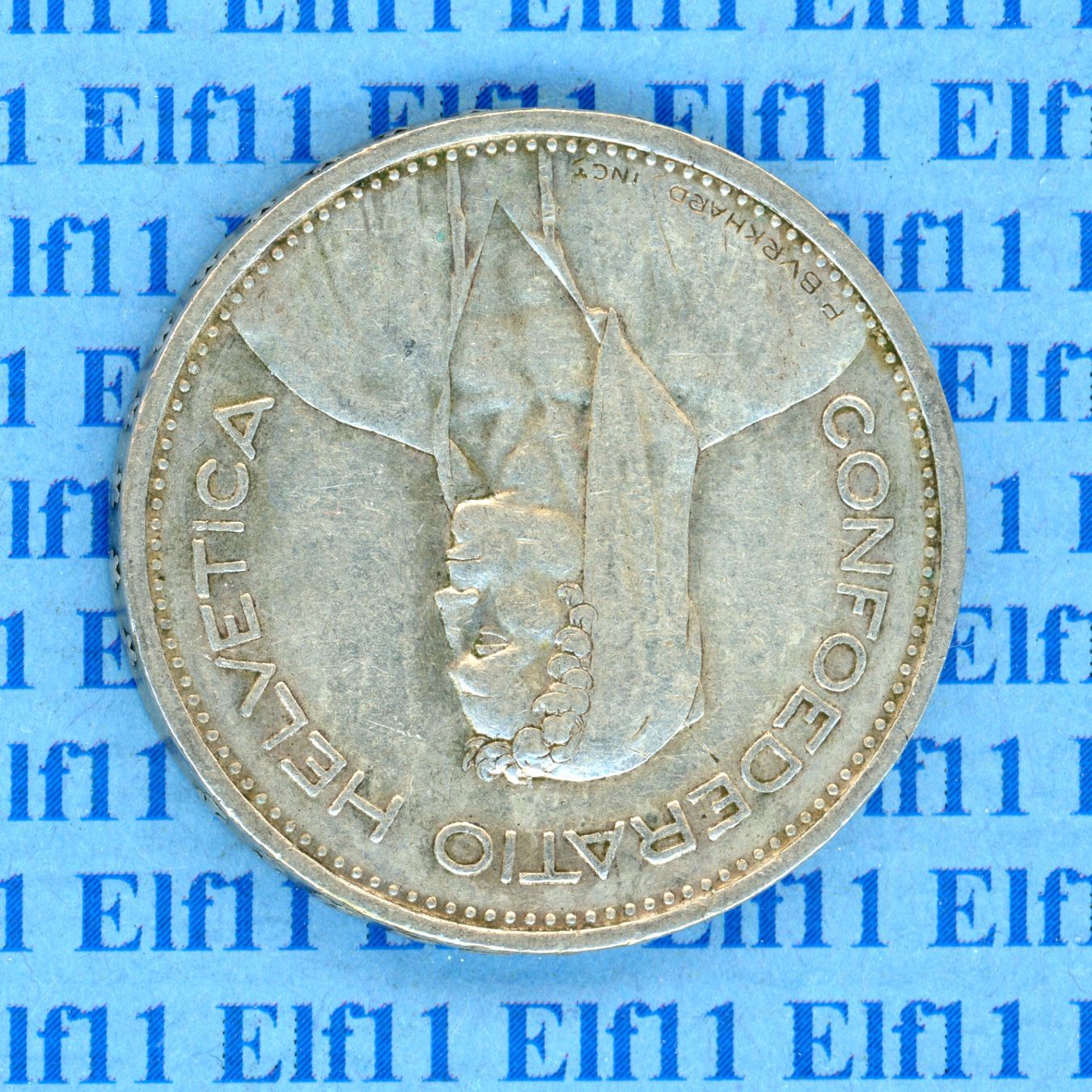 Tutti le monete: CHF___5.00 1950 ss-vz 5 Franken – Usato da Widnau venduto da Elf11 1