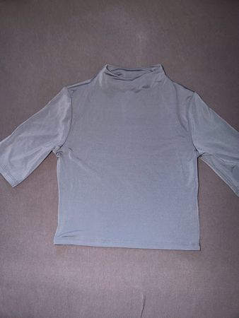 HM Rollkragenshirt, Grau, Grösse S, Neu mit Etikett!