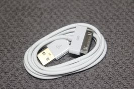 USB Apple 30 Pin Kabel iPhone 4S/4/3GS/3G iPad 3/2/1