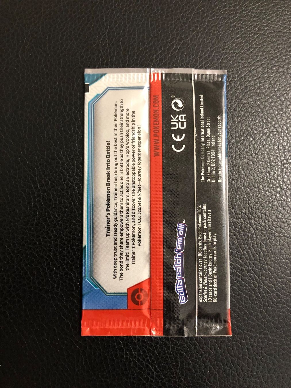 Pokémon Cartes à collectionner: Booster Pack Journey Together Fun Pack SEALED Ab 1 – D'occasion à Paradiso par Pkmn10 1