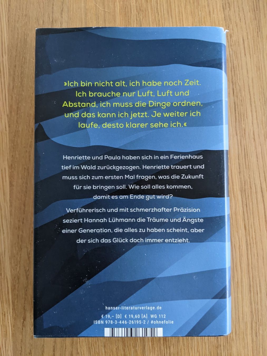 Libri: Auszeit - Hannah Lühmann – Usato da Bern venduto da miruslav 1