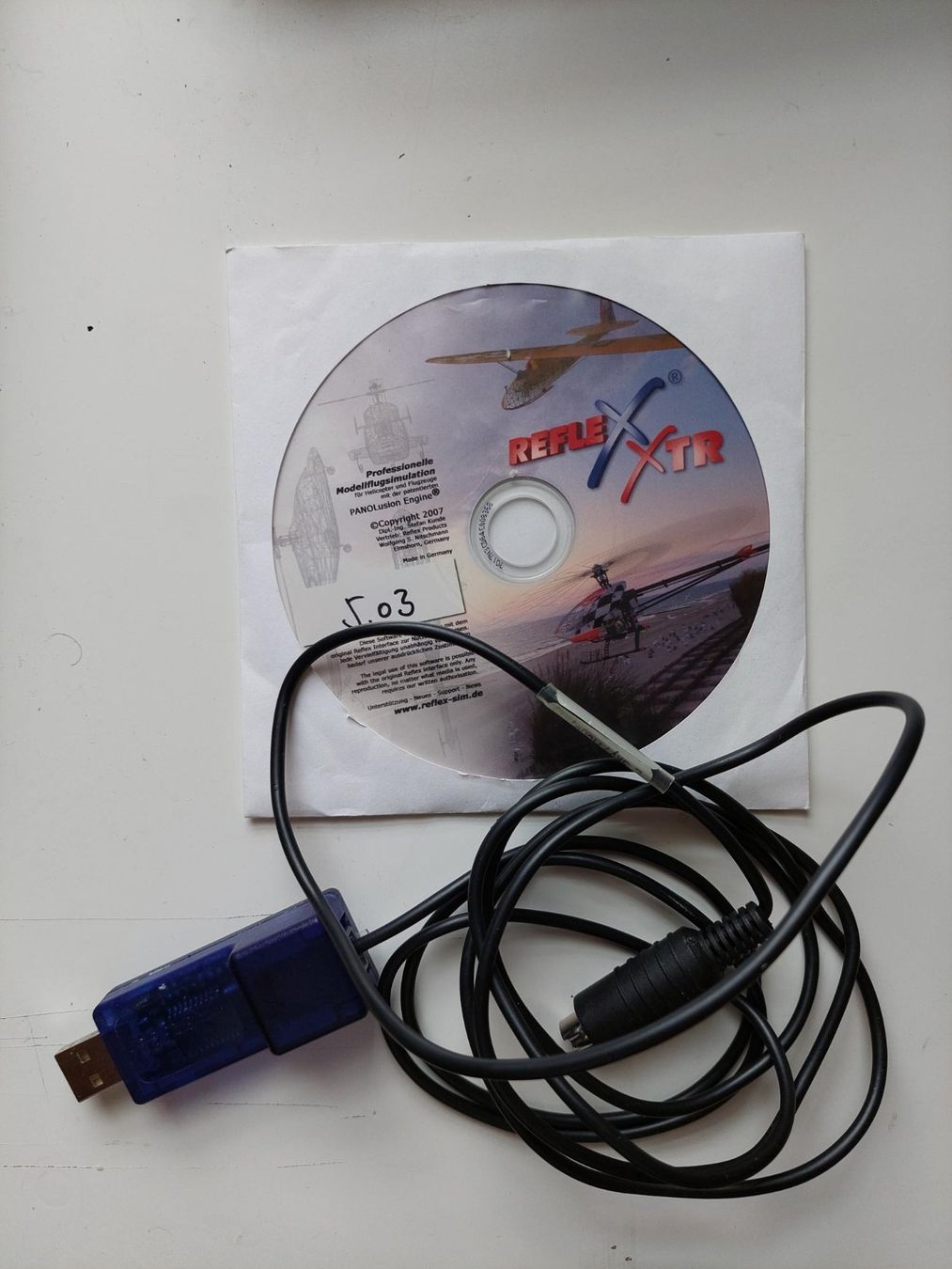 Modellismo RC: Reflex XTR Flugsimulator mit Dongle und Kabel – Usato da Bütschwil venduto da typhoon654