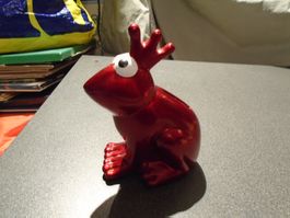 Sparbüchse Froschköng, rot