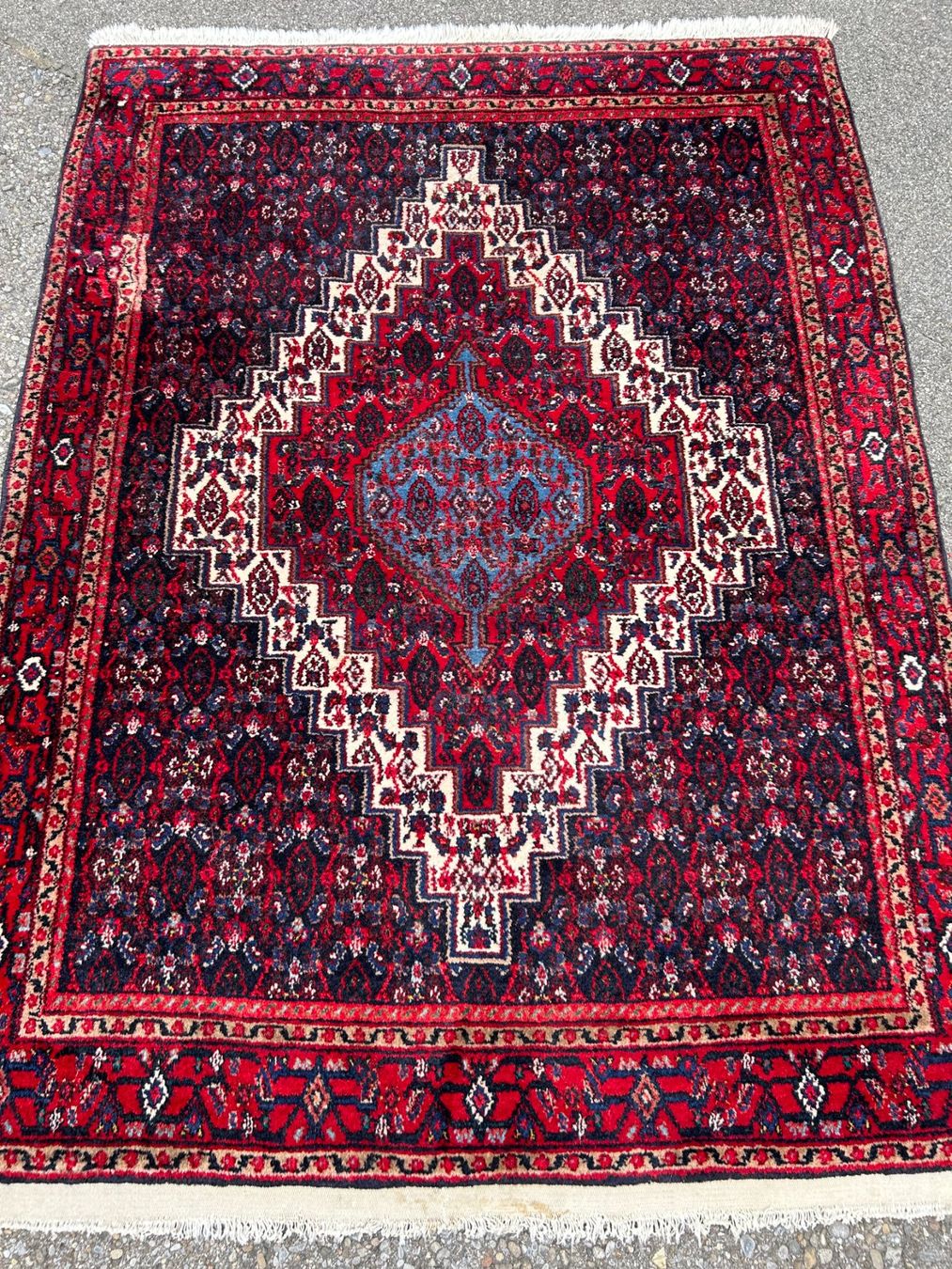Tappeti: Bewundernswerter extra feiner schöne Perser Senne 160x121cm – Usato da Steinhausen venduto da Super05