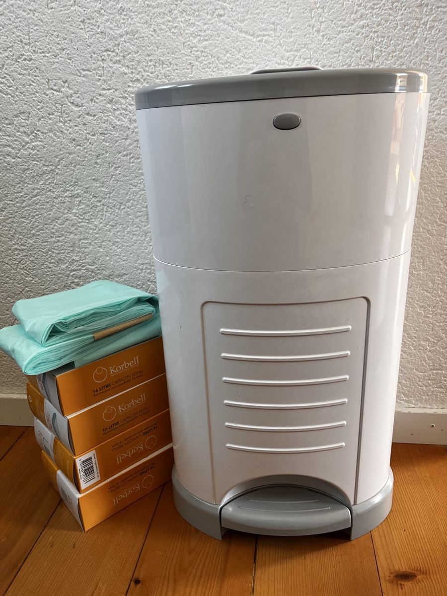 Abfalleimer: Windeleimer Korbell – Gebraucht aus Nidau von Noouuii