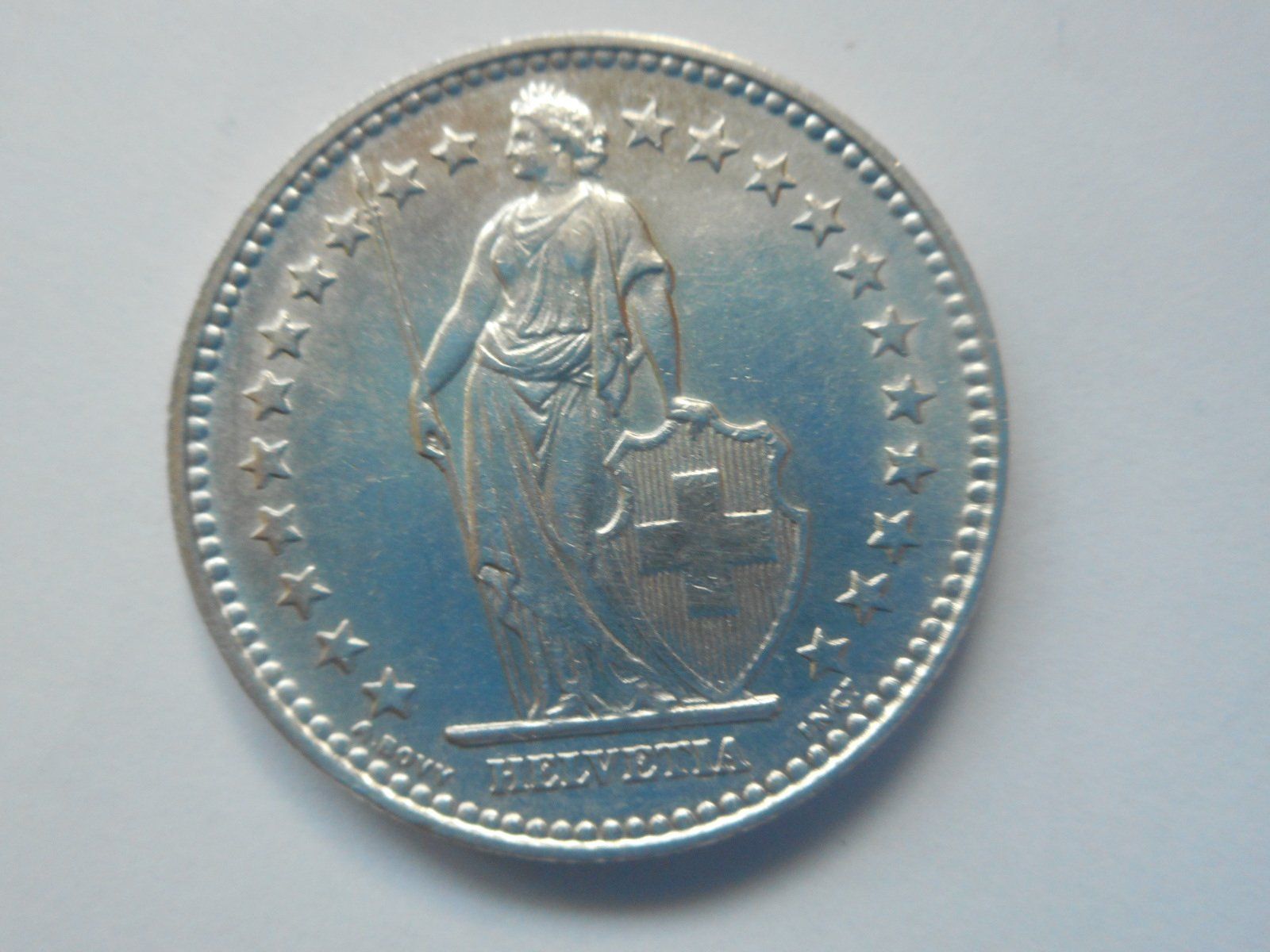 Toutes les monnaies: 2 Fr. 1932 silber  Top Stück – Neuf (Voir description) à Kriegstetten par pizlad2010 3