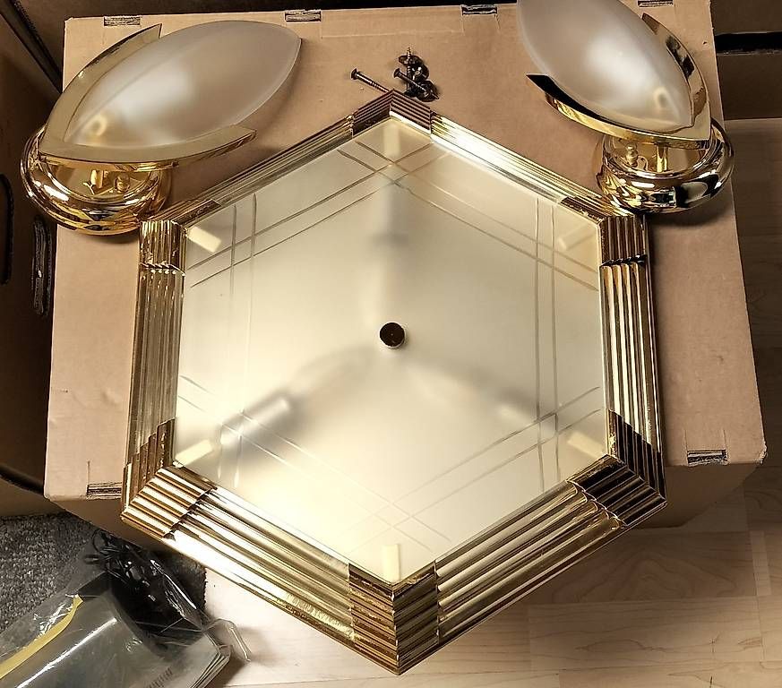 Lampade: Deckenleuchte mit zwei Wandleuchten – Usato da Steinach venduto da Tsgweh 9