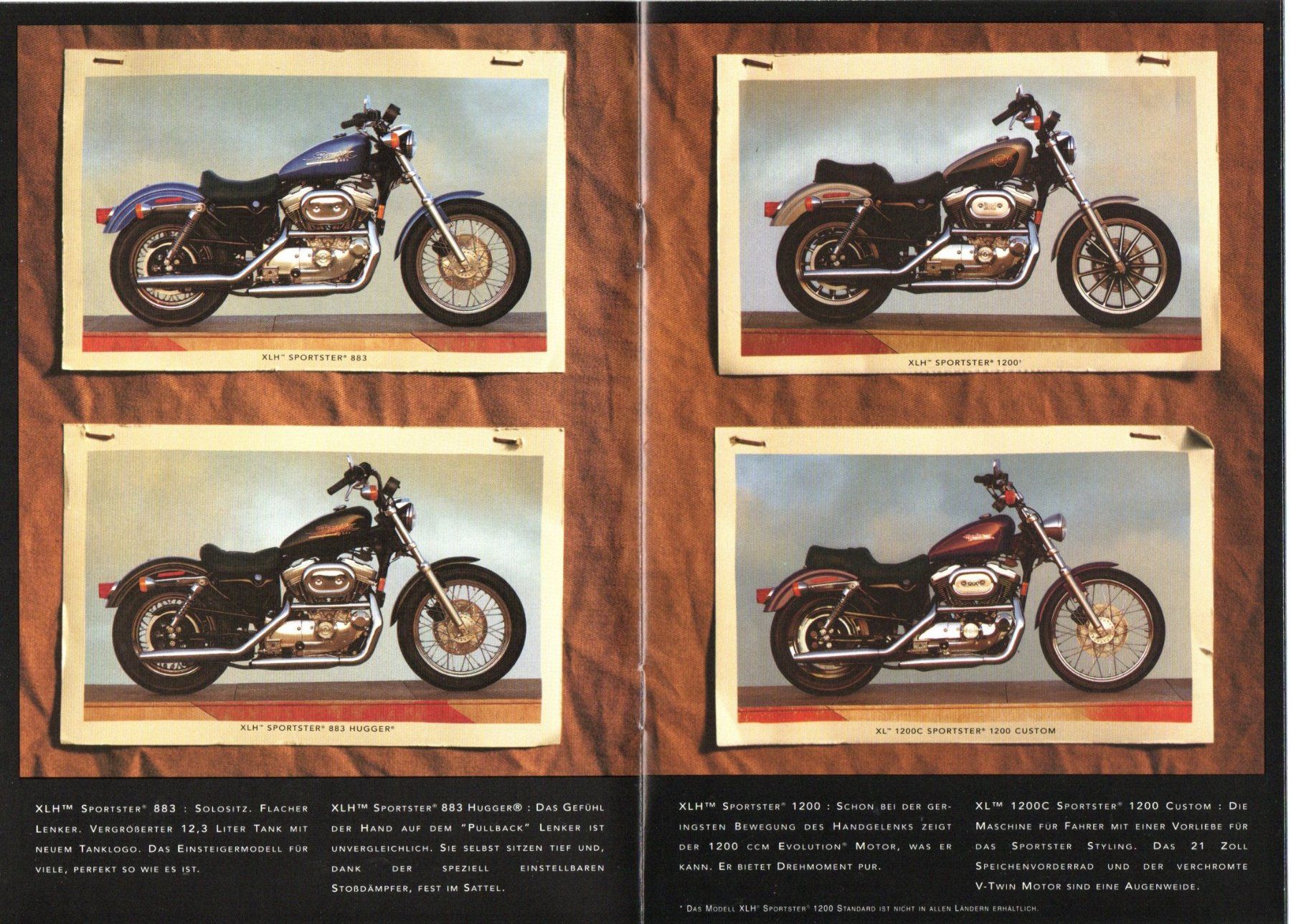 Harley-Davidson Strasse: Harley-Davidson Modellprogramm - Originalprospekt 1997 – Neu (gemäss Beschreibung) aus Malans GR von Chueche427 3