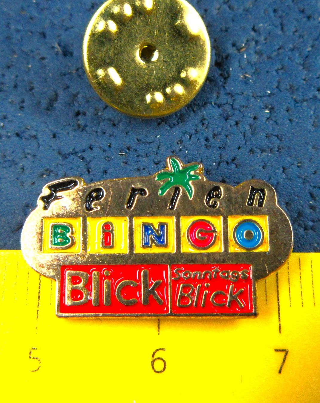 Swiss Placchette & Badge: BLICK BINGO PIN – Usato da Ettingen venduto da Hausi4711