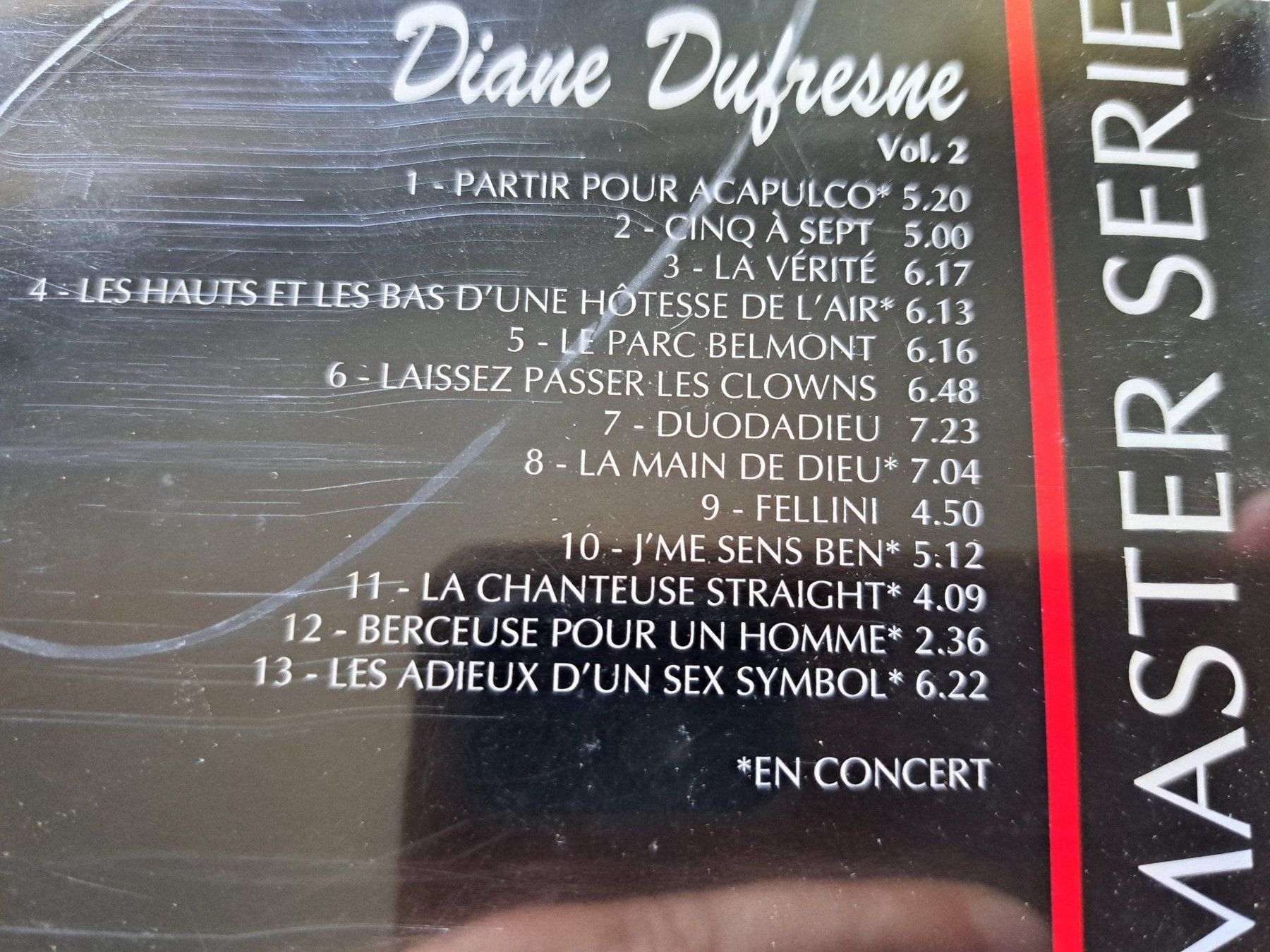 CD: Cd Master série - Diane Dufresne volume 2  – Usato da Pully venduto da bro_n52j 3