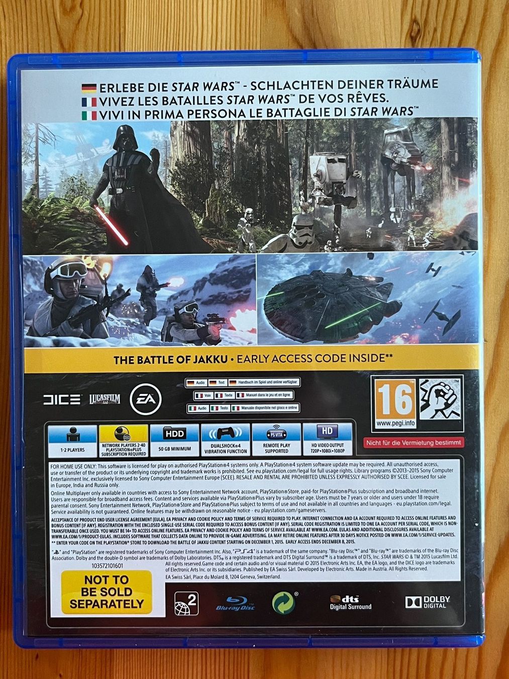 Giochi: Star Wars Battlefront PS4 – Usato da Zürich venduto da Gurkis 1