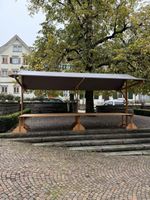 Marktstand Weihnachtsmarkt Holzstand