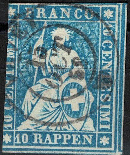 Tous les timbres: Strubel 23 gestempelt – D'occasion à Bern par bae_958f