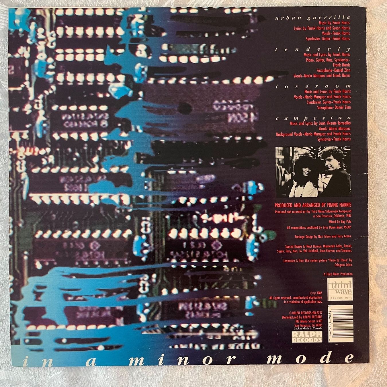 Dischi in vinile: FRANK HARRIS with MARIA MARQUEZ - in a minor mode – Usato da Zürich venduto da fehlton 1