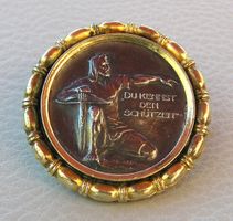 MEDAILLE EIDG. SCHÜTZENFEST AARAU 1924 SILBER