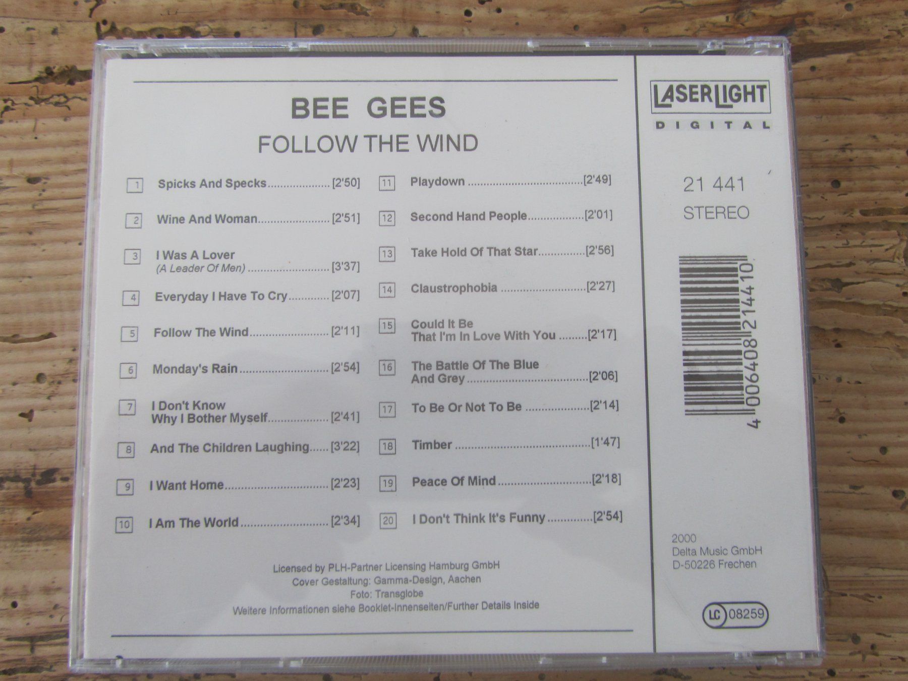 CD: CD,  Bee Gees:   Follow The Wind – Usato da Seengen venduto da mikelele 1
