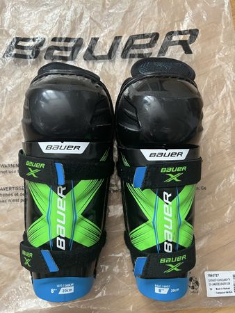 Eishockey Schienbeinschoner 8 Zoll, Bauer