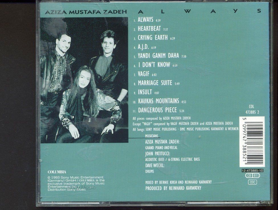 CDs: Always - Aziza Mustafa Zadeh – Gebraucht aus Delémont von MaxPlan 1