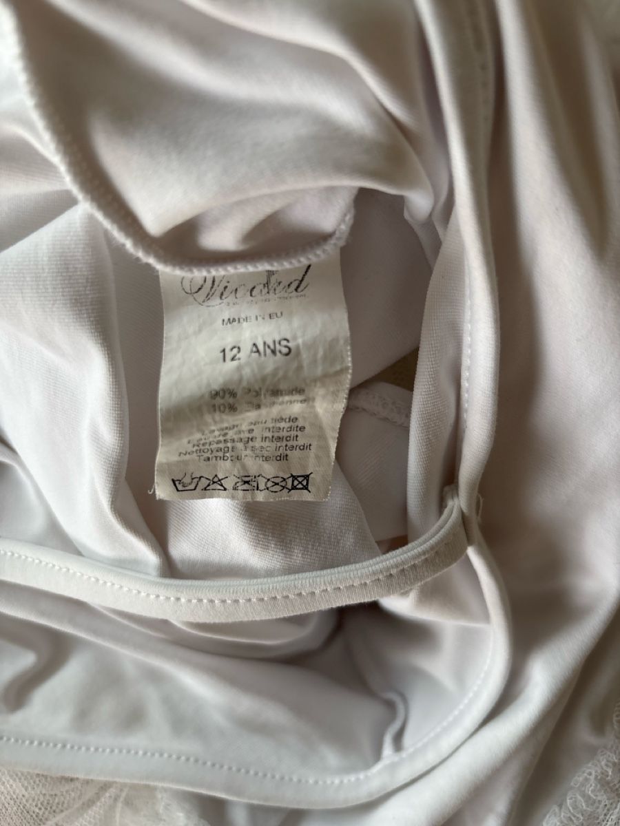 Kleider & Röcke: Robe de danse blanche taille 10-12 ans – Neu (gemäss Beschreibung) aus Lonay von hau_2pyt 1
