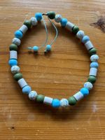 EM-Keramikkette für Hunde & Katzen mit Blümchenmotiv