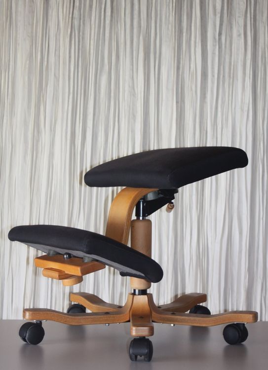 Stokke Varier Wing Balans schwarz guter Zustand, LIEFERUNG Kaufen auf