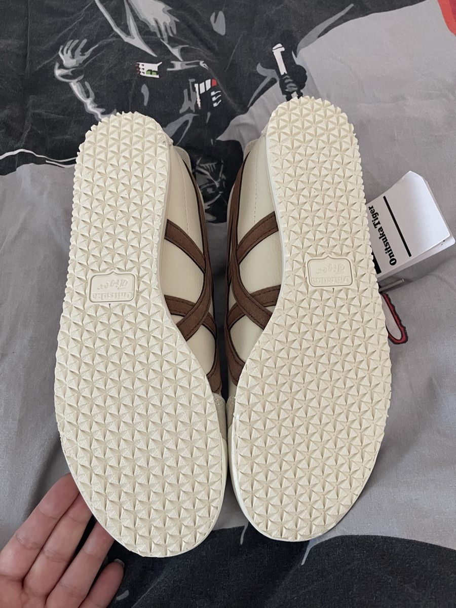 Onitsuka Damenschuhe: Onitsuka Tiger Sneaker beige/braun neu – Neu und originalverpackt aus Untersiggenthal von Sparmuffel_94 3