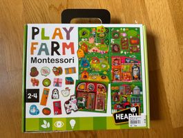 Play Farm Montessori Puzzle (6x à je 6 Teilen)