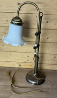 Lumi Lamp Vintage Tischlampe Messing Glas E27