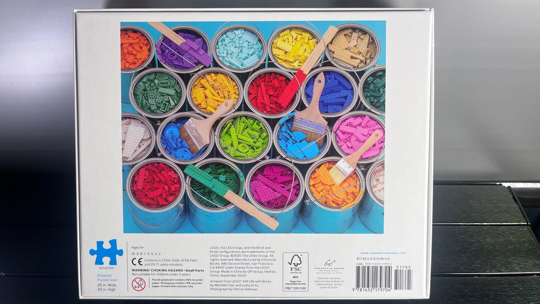 Puzzle: LEGO Puzzle Farbdose: 1000 Stück – Nuovo e nell'imballaggio originale da Tafers venduto da JP911 3