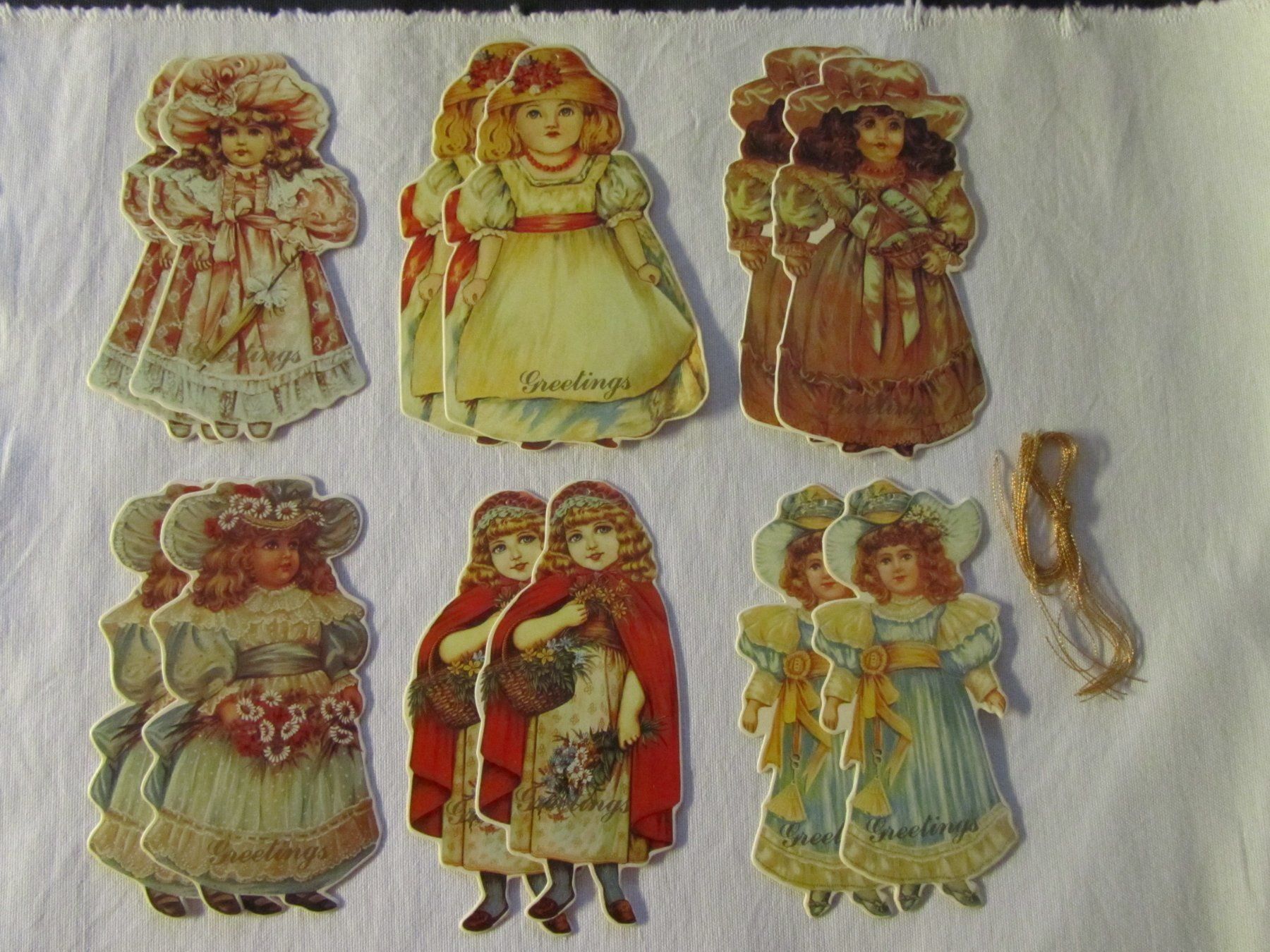 Cartoline: Geschenk-Anhänger "Charming Doll " – Nuovo e nell'imballaggio originale da Basel venduto da spinne02