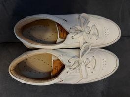 Weisse Herren Sneakers - Leder